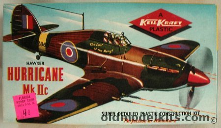 KeilKraft 1/72 Hawker Hurricane MkIIc, F1 plastic model kit